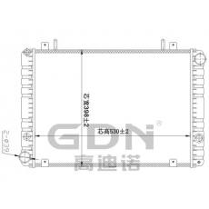 GDN.6.LA.021M-32 拉達(dá) 鋁質(zhì)散熱器