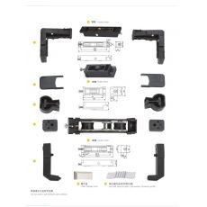 滑輪角碼 門(mén)窗五金 門(mén)窗配件