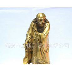 精品銅佛像 老子鎮(zhèn)宅招財家居風(fēng)水 27*10.5*10.5