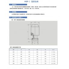 AQF- Ⅰ型 安全閥