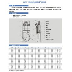  NCV 型 電動高溫調(diào)節(jié)閘閥