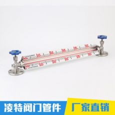 304不銹鋼法蘭液位計(jì)/X49W-16P法蘭考克/水位計(jì)/玻璃管液位計(jì)刻度